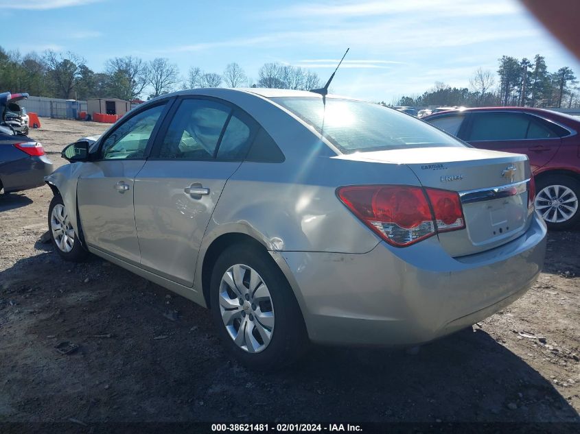 2013 Chevrolet Cruze Ls Auto VIN: 1G1PA5SGXD7209044 Lot: 38621481