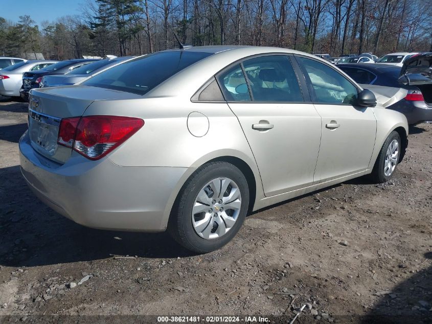 2013 Chevrolet Cruze Ls Auto VIN: 1G1PA5SGXD7209044 Lot: 38621481