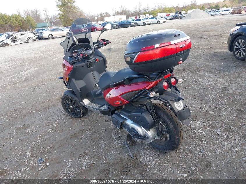 2009 Piaggio Mp3 500 VIN: ZAPM610X295000518 Lot: 38621576