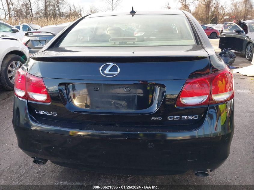 2008 Lexus Gs 350 VIN: JTHCE96S180019551 Lot: 38621596