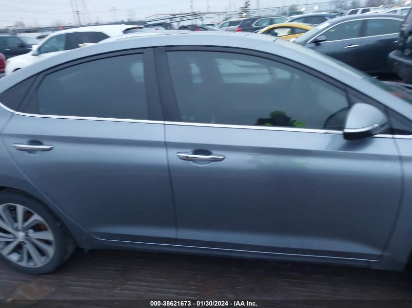 2020 Hyundai Accent Limited VIN: 3KPC34A65LE107166 Lot: 38621673