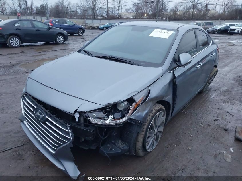 2020 Hyundai Accent Limited VIN: 3KPC34A65LE107166 Lot: 38621673