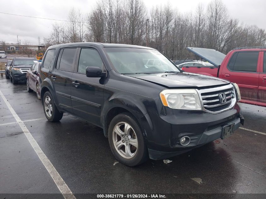 2012 Honda Pilot Ex-L VIN: 5FNYF4H6XCB063193 Lot: 38621779