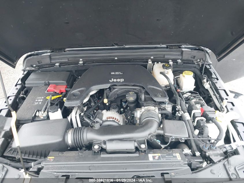 VIN 1C6HJTFG4ML617192 2021 JEEP GLADIATOR HIGH ALTITUDE 4X4