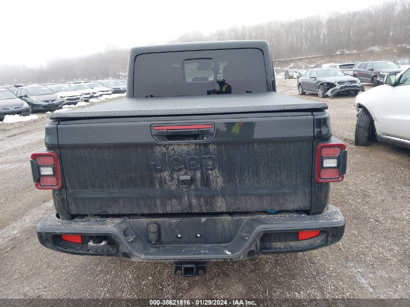 VIN 1C6HJTFG4ML617192 2021 JEEP GLADIATOR HIGH ALTITUDE 4X4