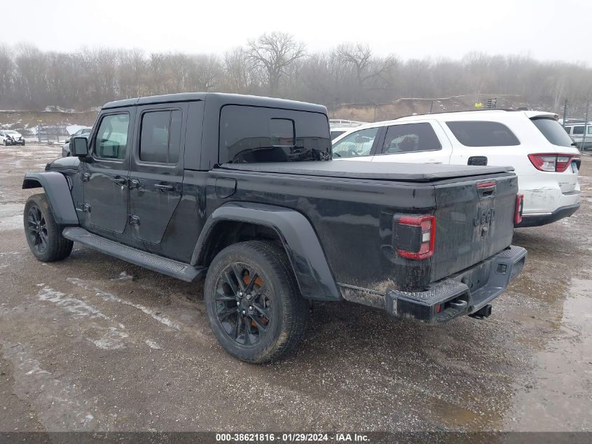 VIN 1C6HJTFG4ML617192 2021 JEEP GLADIATOR HIGH ALTITUDE 4X4