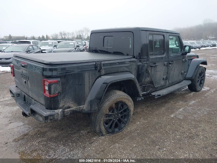 VIN 1C6HJTFG4ML617192 2021 JEEP GLADIATOR HIGH ALTITUDE 4X4