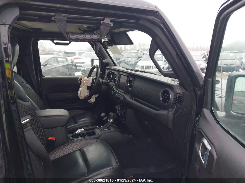 VIN 1C6HJTFG4ML617192 2021 JEEP GLADIATOR HIGH ALTITUDE 4X4