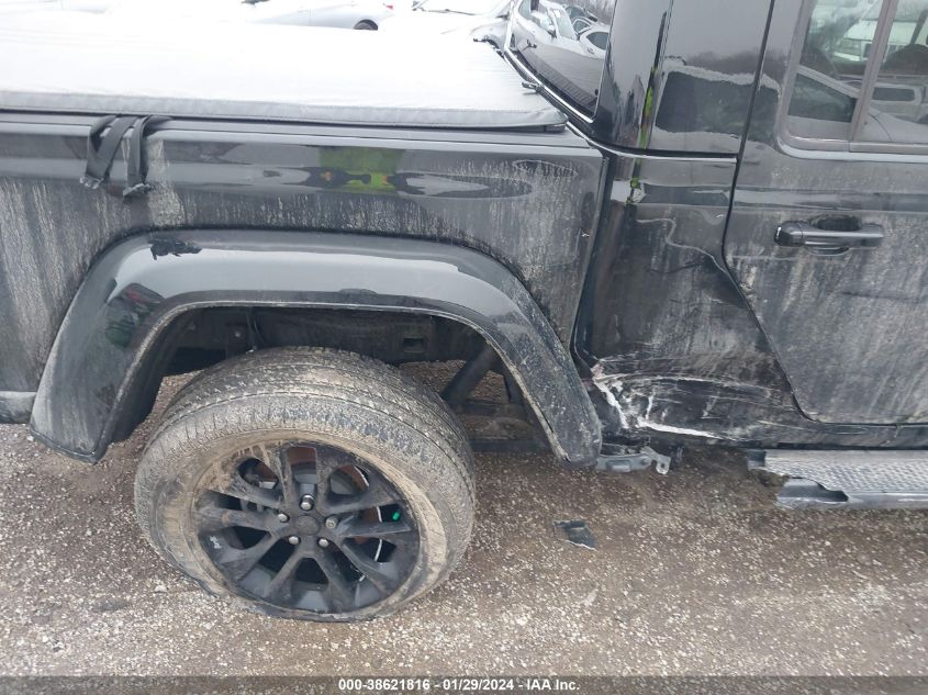 VIN 1C6HJTFG4ML617192 2021 JEEP GLADIATOR HIGH ALTITUDE 4X4
