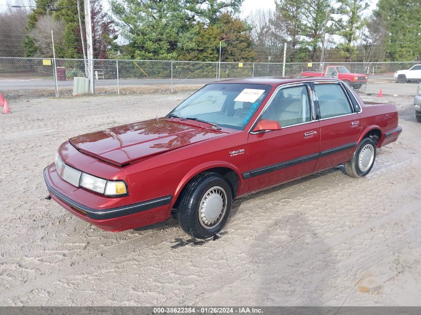 1990 Oldsmobile Cutlass Ciera VIN: 1G3AL54N9L6348976 Lot: 38622384