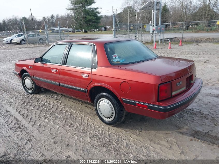 1990 Oldsmobile Cutlass Ciera VIN: 1G3AL54N9L6348976 Lot: 38622384