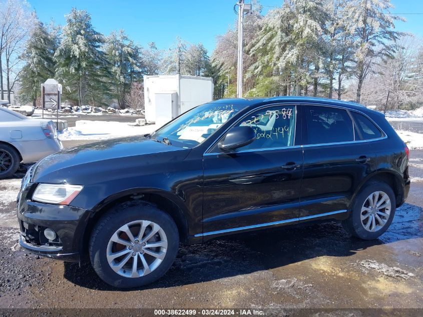 2014 Audi Q5 2.0T Premium VIN: WA1CFAFP6EA071009 Lot: 38622499