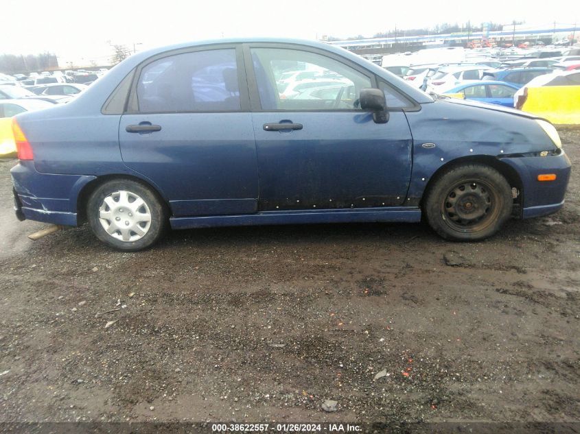 2002 Suzuki Aerio Gs/S VIN: JS2RA41S6S5107142 Lot: 38622557