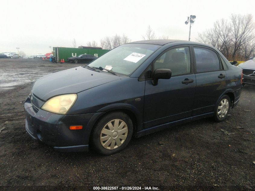 2002 Suzuki Aerio Gs/S VIN: JS2RA41S6S5107142 Lot: 38622557