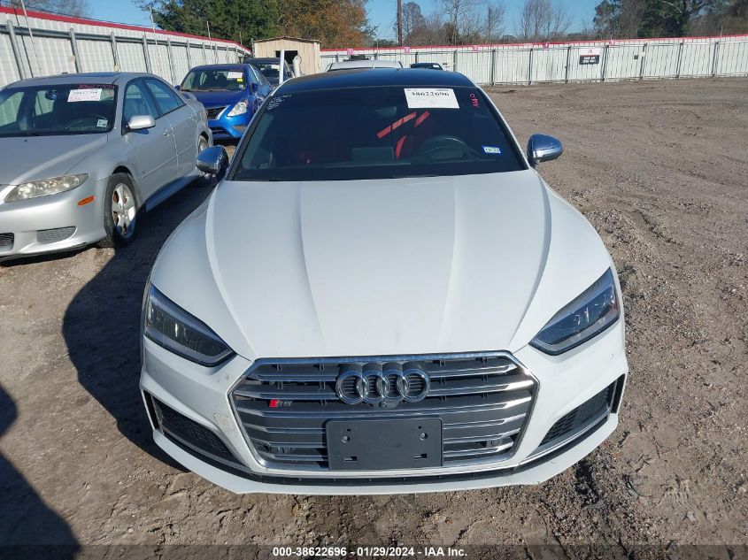 2018 Audi S5 3.0T Premium Plus VIN: WAUC4CF53JA023531 Lot: 38622696