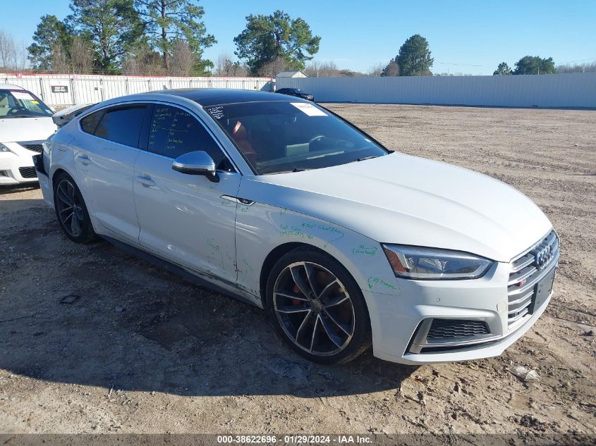 2018 Audi S5 3.0T Premium Plus VIN: WAUC4CF53JA023531 Lot: 38622696