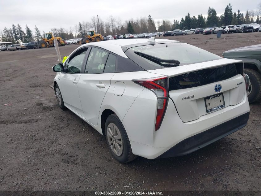 2016 Toyota Prius Two VIN: JTDKBRFU2G3020812 Lot: 38622698