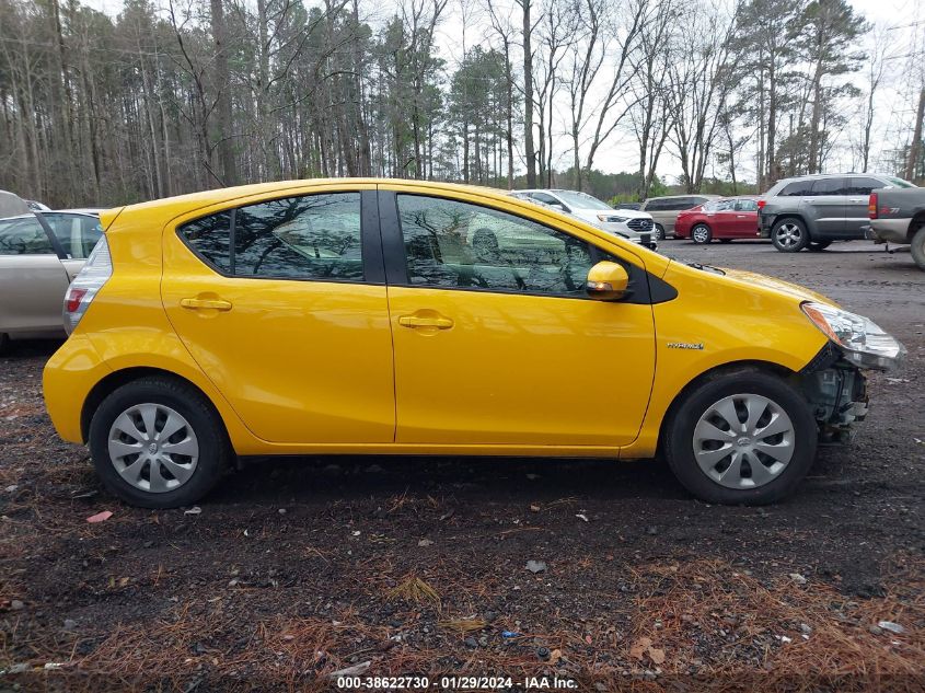 2014 Toyota Prius C Two VIN: JTDKDTB36E1083201 Lot: 38622730