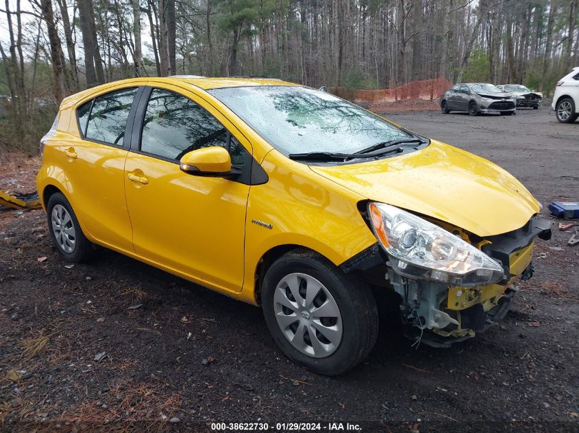 2014 Toyota Prius C Two VIN: JTDKDTB36E1083201 Lot: 38622730