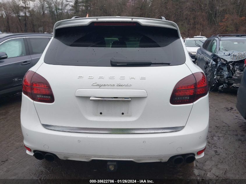 2013 Porsche Cayenne Turbo VIN: WP1AC2A20DLA90101 Lot: 38622786