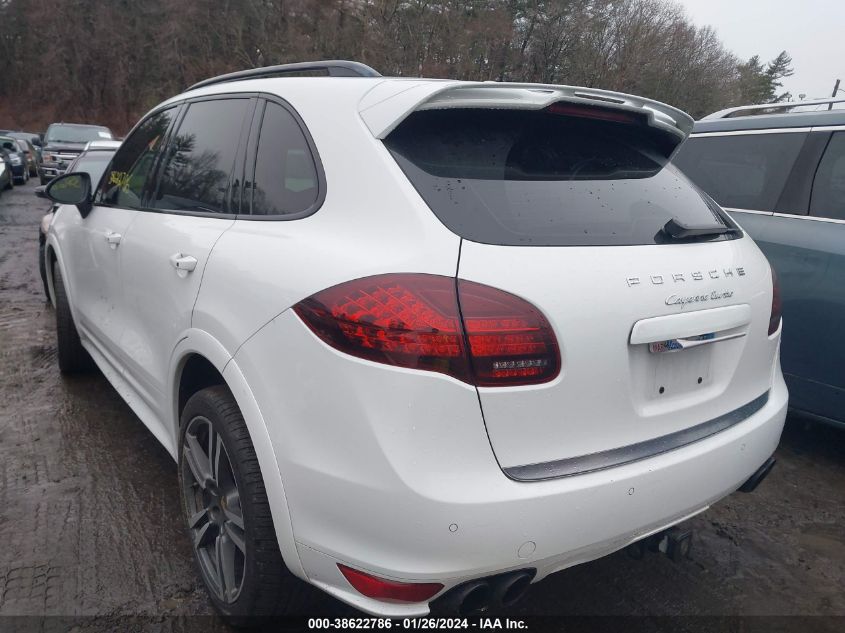 2013 Porsche Cayenne Turbo VIN: WP1AC2A20DLA90101 Lot: 38622786