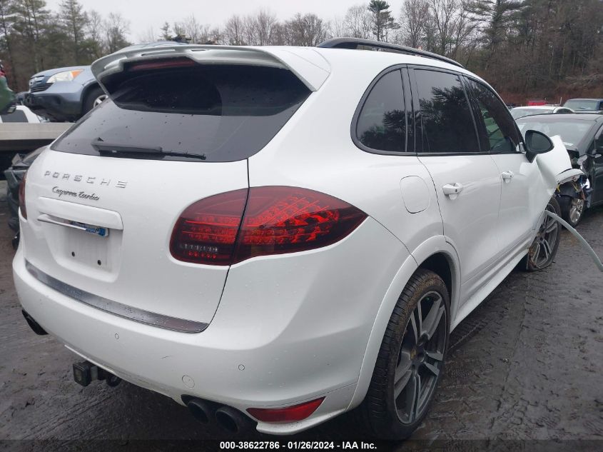 2013 Porsche Cayenne Turbo VIN: WP1AC2A20DLA90101 Lot: 38622786