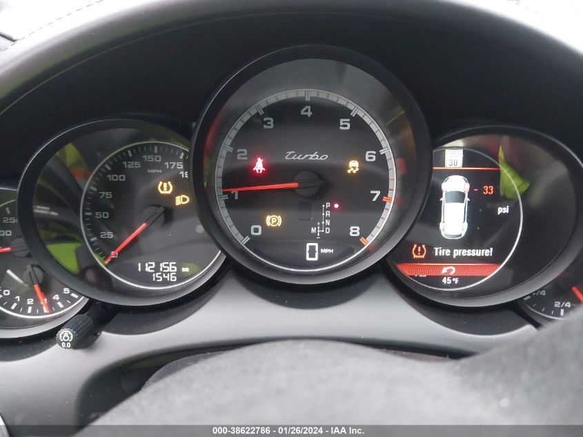 2013 Porsche Cayenne Turbo VIN: WP1AC2A20DLA90101 Lot: 38622786