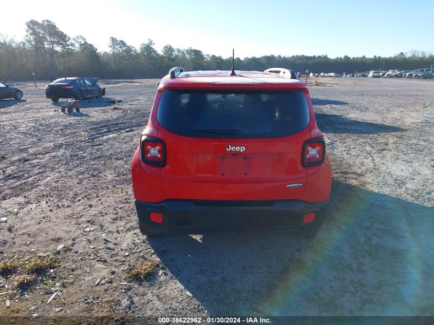 2017 Jeep Renegade Latitude Fwd VIN: ZACCJABB1HPF89418 Lot: 38622962