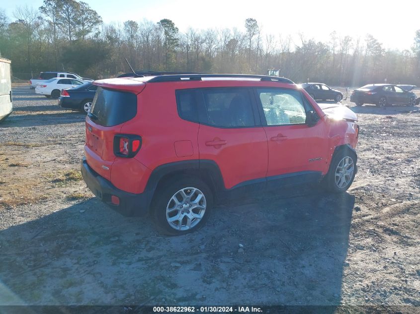 2017 Jeep Renegade Latitude Fwd VIN: ZACCJABB1HPF89418 Lot: 38622962