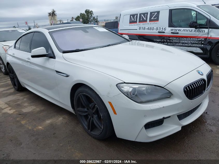 2014 BMW 640I GRAN COUPE - WBA6A0C51EDZ04564