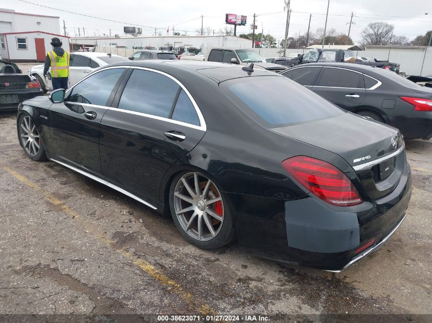 2018 Mercedes-Benz Amg S 63 4Matic VIN: WDDUG8JB8JA356189 Lot: 38623071