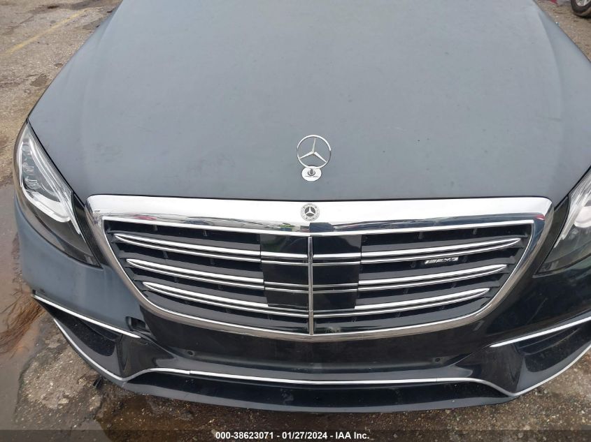 2018 Mercedes-Benz Amg S 63 4Matic VIN: WDDUG8JB8JA356189 Lot: 38623071