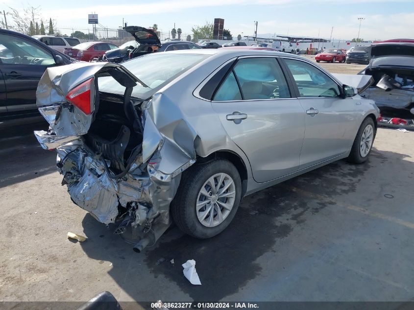 2015 Toyota Camry Hybrid Le VIN: 4T1BD1FK6FU167178 Lot: 38623277