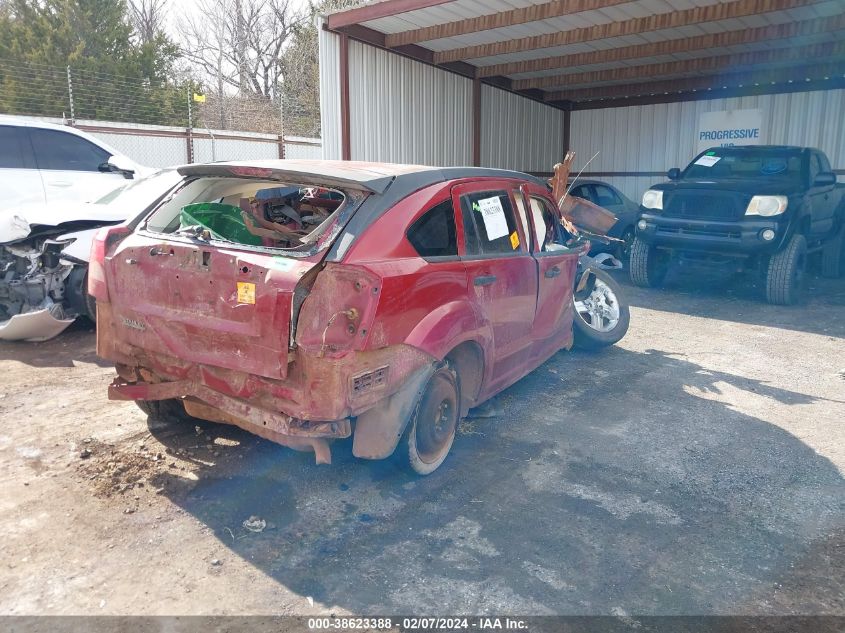 2007 Dodge Caliber Sxt VIN: 1B3HB48B67D307106 Lot: 38623388