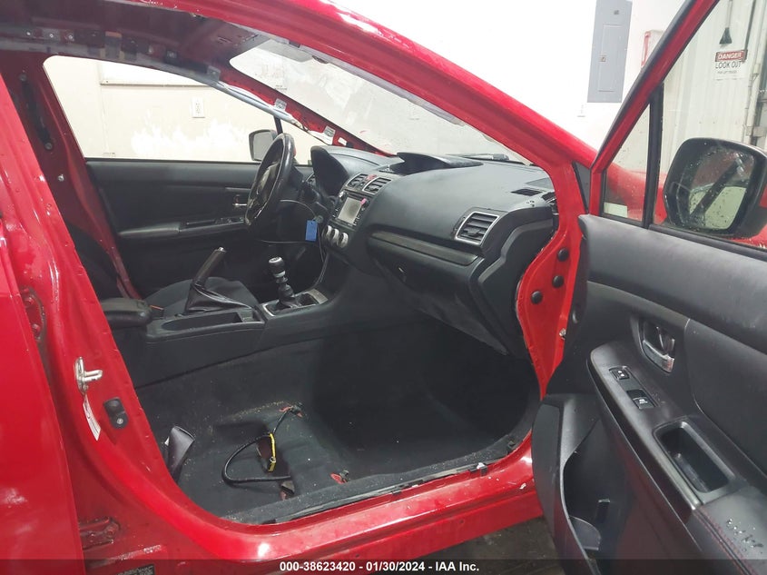 2017 Subaru Wrx VIN: JF1VA1B68H9840700 Lot: 38623420