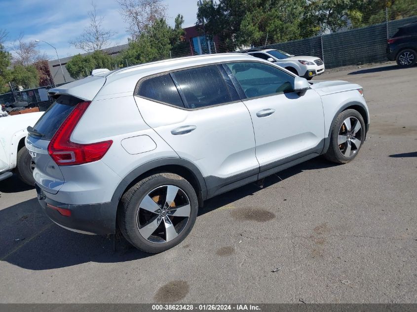 2020 Volvo Xc40 T5 Momentum VIN: YV4162UK6L2187437 Lot: 38623428