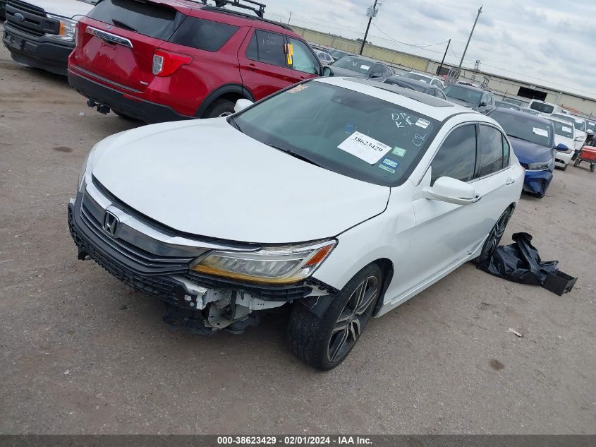 2016 Honda Accord Touring VIN: 1HGCR3F96GA013562 Lot: 75294224