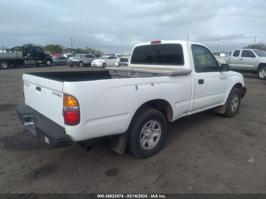 5TENL42NX3Z170576 2003 Toyota Tacoma Base (A4)