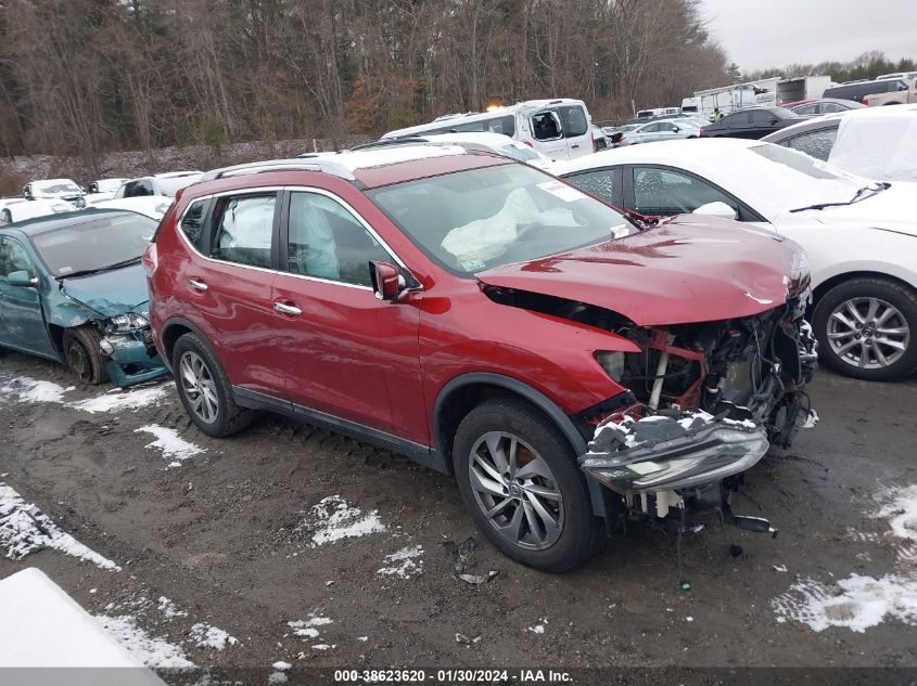 2015 Nissan Rogue S/Sl/Sv VIN: 5N1AT2MV2FC772581 Lot: 40310876