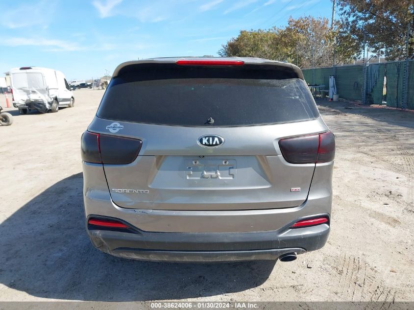 2018 Kia Sorento 2.4L Lx VIN: 5XYPG4A33JG419840 Lot: 38624006