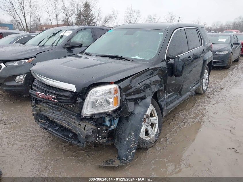 2017 GMC Terrain Sle-1 VIN: 2GKALMEK8H6277581 Lot: 38624014