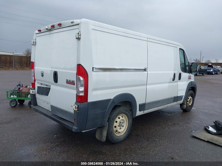 2016 Ram Promaster 1500 Low Roof VIN: 3C6TRVAG3GE127829 Lot: 38624088