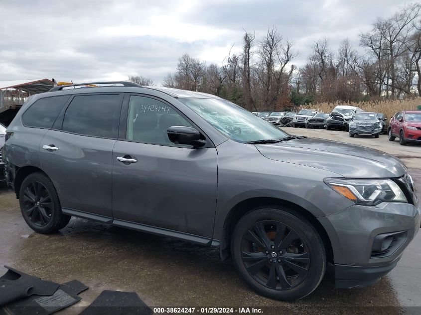 2018 Nissan Pathfinder Sl VIN: 5N1DR2MM6JC643481 Lot: 38624247