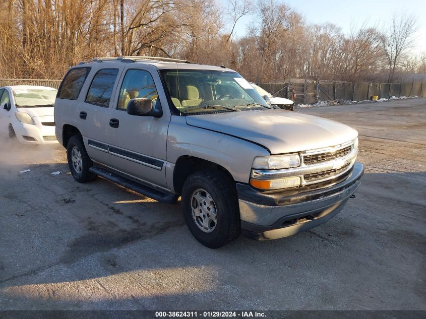 2005 Chevrolet Tahoe Ls VIN: 1GNEK13T65J224104 Lot: 38624311