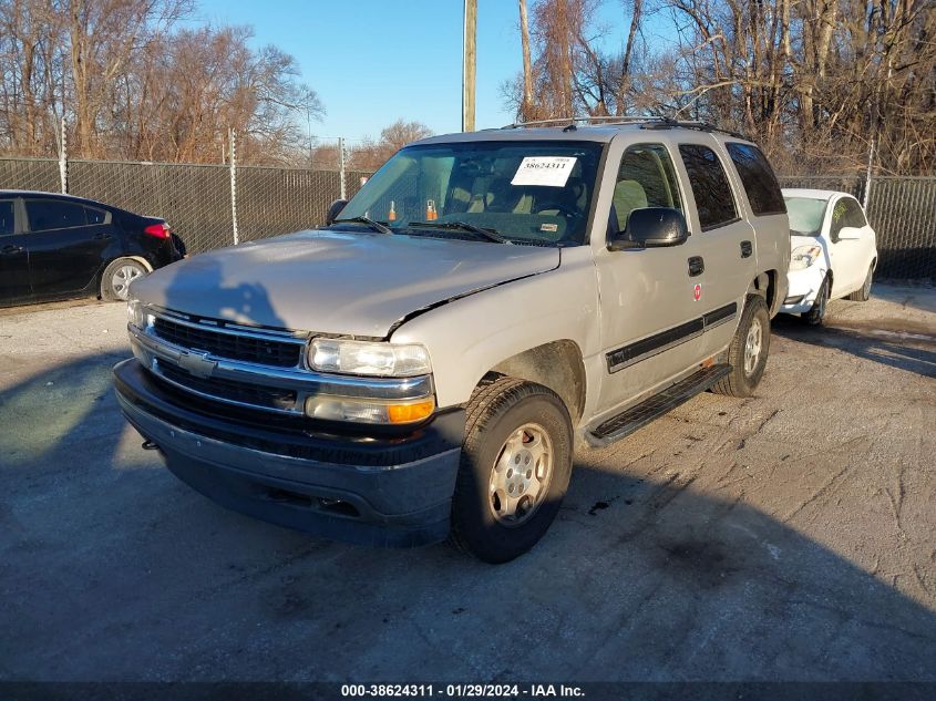 2005 Chevrolet Tahoe Ls VIN: 1GNEK13T65J224104 Lot: 38624311