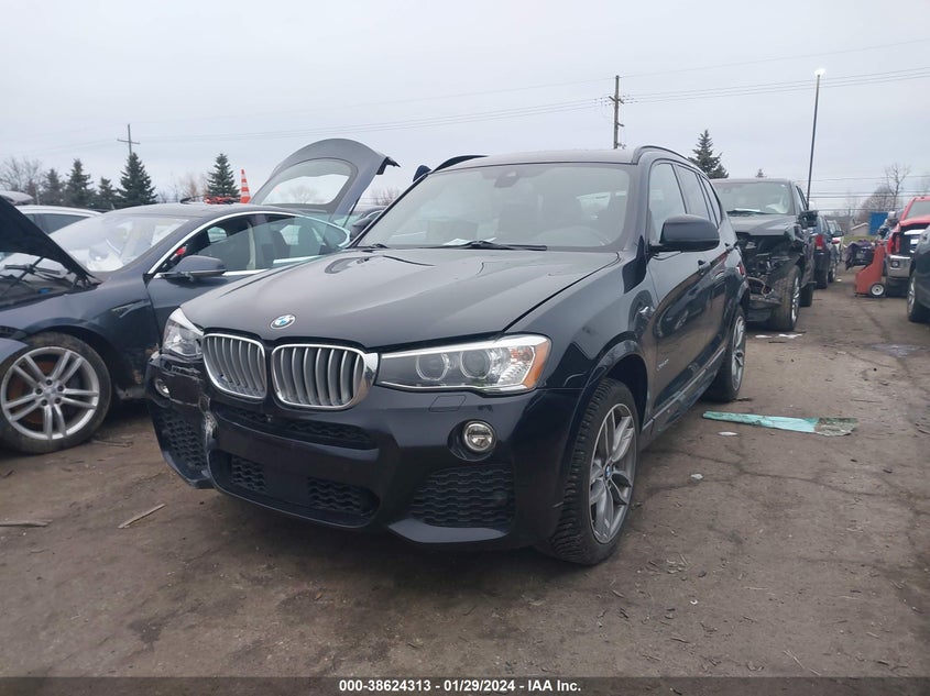 VIN 5UXWX9C36H0T24693 2017 BMW X3 XDRIVE28I