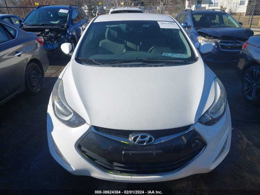 2014 Hyundai Elantra VIN: KMHDH6AH6EU024865 Lot: 38624384