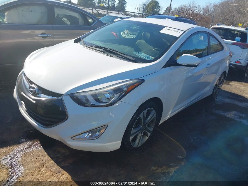 2014 Hyundai Elantra VIN: KMHDH6AH6EU024865 Lot: 38624384