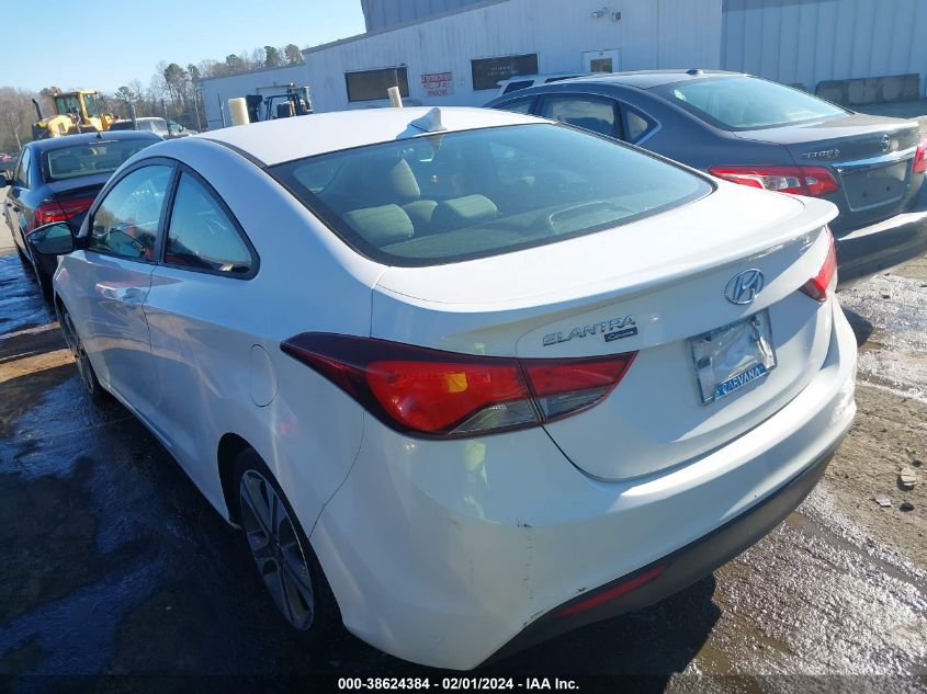 2014 Hyundai Elantra VIN: KMHDH6AH6EU024865 Lot: 38624384