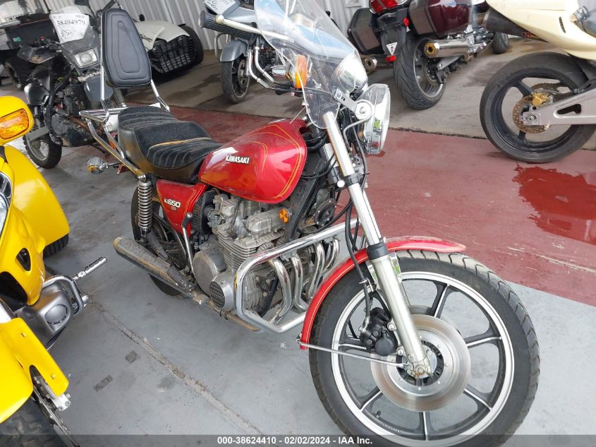 KAWASAKI ZX550 1978. Lot# 38624410. VIN KZ650D009731     . Photo 1